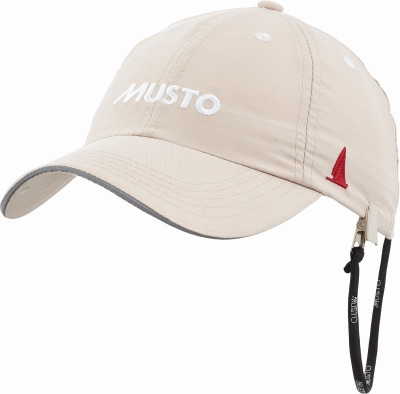 MUSTO Fast Dry Crew Cap Beige SPF 40