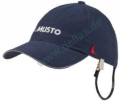 MUSTO Fast Dry Crew Cap Navy SPF 40