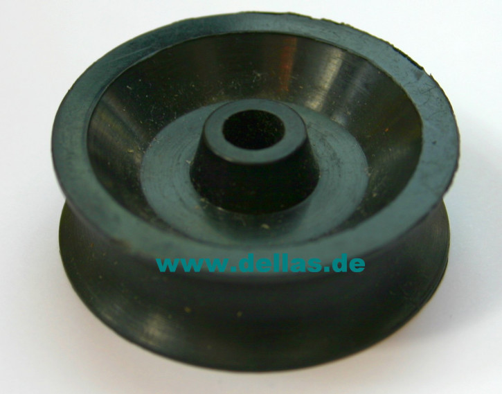 40 mm Kunststoffscheibe Gleitlager, 6,1 mm Bohrung - nur noch 1x lieferbar!