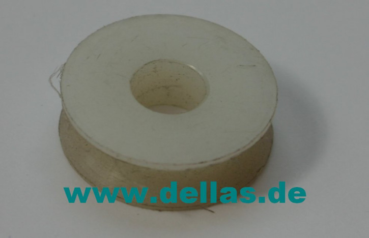 18 mm Kunststoffscheibe Gleitlager, 6,1 mm Bohrung