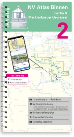 NV Atlas Binnen 2 - Berlin & Mecklenburger Gewässer - Aktuelle Ausgabe