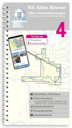 NV Atlas Binnen 4 - Elbe und Kanalverbindungen - Aktuelle Ausgabe