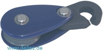 Kleiner Travellerblock für Laser Blau