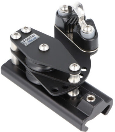 Kontrollblock mit 2 Rollen und Klemme System III Rechts