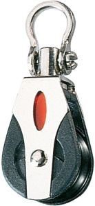 Block 1-Scheibig mit Wirbel, Kugellager, nur noch 1 x lieferbar