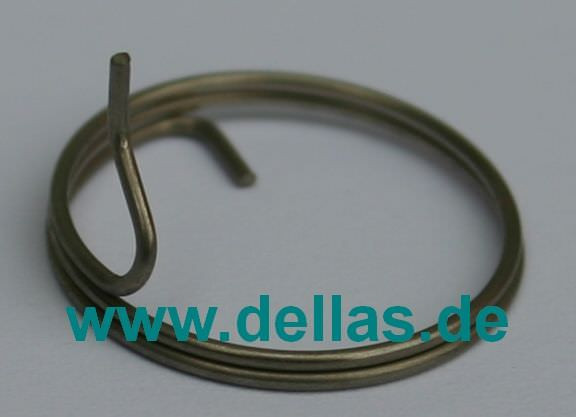 Ersatzfeder für Ronstan Schotklemme Medium links