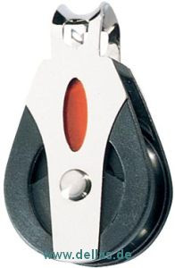 Block, 1scheibig mit Bügel kugelgelagert