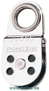 Drahtseilblock Einzelblock AISI 316 für 3 mm Draht