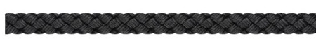 Liros Flechtleine Polyester, 1 mm Ø, lfd. M Schwarz