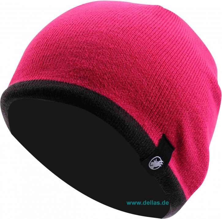 Rooster Fleece lined Beanie - Fleecegefütterter Beanie Rosa