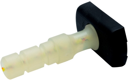 Gummigelenk mit Tau für Pinnenausleger