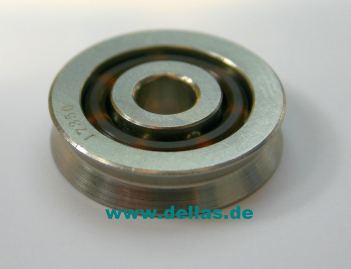 25 mm Scheibe, Silber, Edelstahl-Kugellager, 6 mm Bohrung