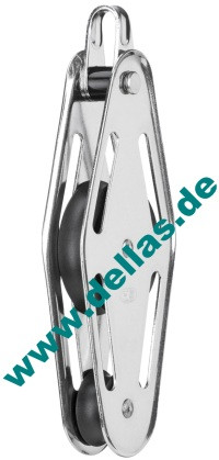 Violinblock, 2 Rollen, Bügel, 10 mm Gleitlager