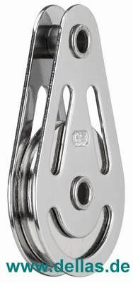 Block für max. 4 mm Draht 2 Hohlachsen Gleitlager