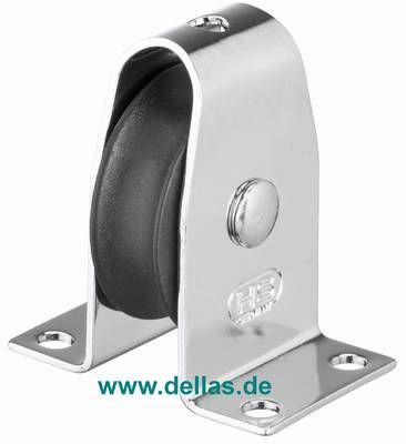 Stehblock, 1 Rolle vernietet Kunststoff