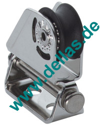 Micro XS Block 1 Rolle, kippbarer Umlenkblock