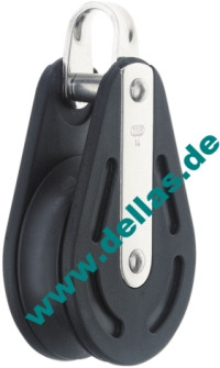 Block, 14 mm, 1 Rolle, Bügel, Gleitlager