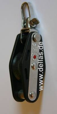 Block, 8 mm, 1 Rolle, Hundsfott, Wirbel, kugelgelagert