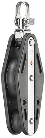 Violinblock, 10 mm, 2 Rollen, Wirbel, kugelgelagert, noch 1 Stück lieferbar