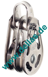 HIGH LOAD Kugellagerblock, 2 Rollen mit demontierbarem Bügel