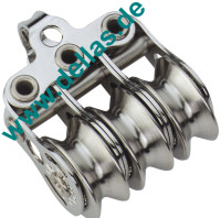 Micro XS Block 3 Rollen Niro, fester Bügel