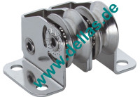 Micro XS Block 2 Rollen Niro, Stehblock