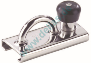 SPRENGER Genuaschlitten für 25 mm T-Profil-Schiene Längsbügel