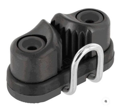 Schotklemme für Schot 3-6 mm mit Führung