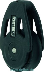 Einscheibiger Kugellager-Block BBB40 Befestigung mit Tauwerk