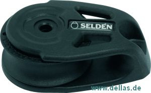 Seldén einscheibiger Kugellager-Block BBB40 liegend