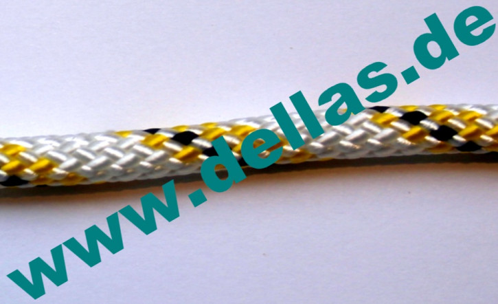 Strecker Passat 5mm USACORD Weiß/Gelb