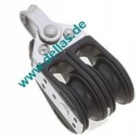 Doppelblock 8mm Schot 28mm Scheibe, Kugellager