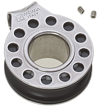 Relingsblock mit Kugellager für 25 mm Relingsstützen