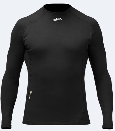 Zhik Hydrophobic Fleece Top langärmlig, Schwarz, zurzeit nur Größe XXL