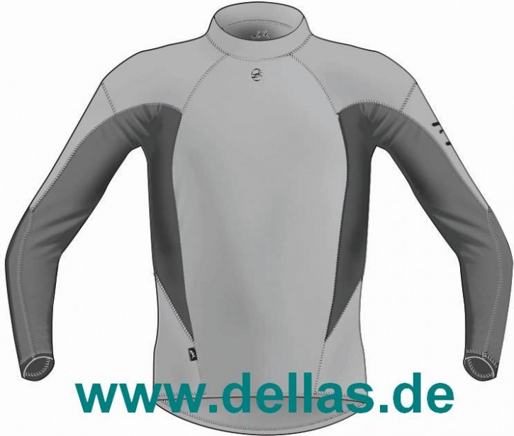 Zhik Spandex Top langärmlig Men Ash Größe XXL