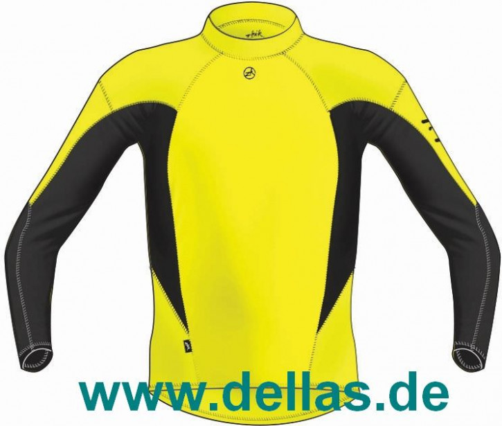 Zhik Spandex Top langärmlig Men neongelb Gr. M + L