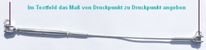 Draht, Gabel-Terminal - Wantenspanner (Standard) aus 1x19 Edelstahldraht
