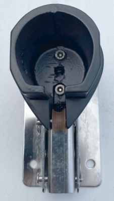 Mastfußbeschlag FK Mastbau kippbar mit Mastfußende