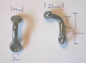 Trapez T-Terminal für Tauwerk, noch 4 x lieferbar