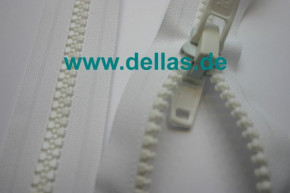 Reißverschluss Acryl 400 cm mit Doppelschieber, teilbar