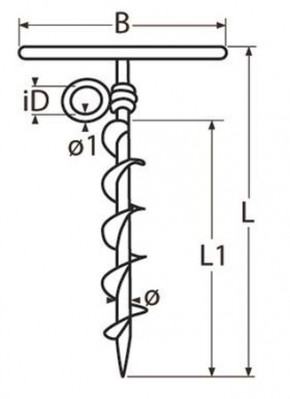 Bohranker, schwere Ausführung