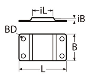 Persenningbügeltasche A2 45 x 25 mm