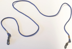 Brillenband Blau