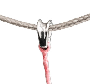 Kleine Leitöse aus Edelstahl