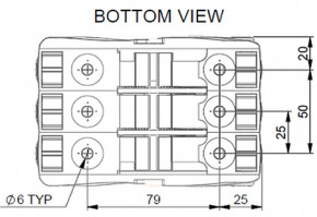 Spinlock XAS Fallenstopper vierifach 4 - 8 mm