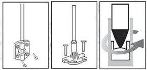 Wichard Windanzeiger fluoreszierend- nur 1 Stück auf Lager