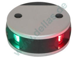 Aqua Signal LED Zweifarbenlaterne Serie 34 Schwarzes oder weißes Gehäuse bzw. Aluminium