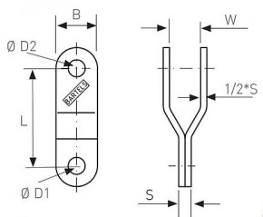 Bartels Anschluss für den Topbereich -  Gabelterminal von Bartels 1