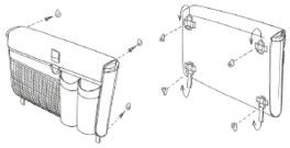 BLUE PERFORMANCE Cockpit Combi Tasche