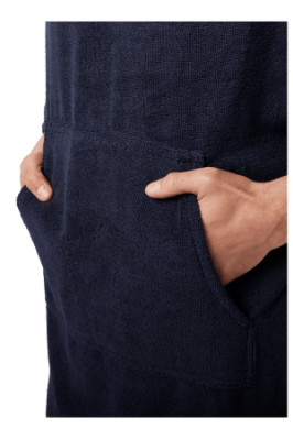 C4S Poncho Sylt - Frottee-Poncho zum Umziehen schwere Qualität